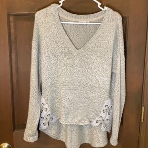 Dex Gray Knit Sweater